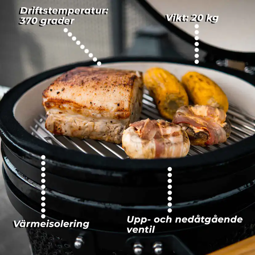 Kamadogrill Limousin Professional 13"