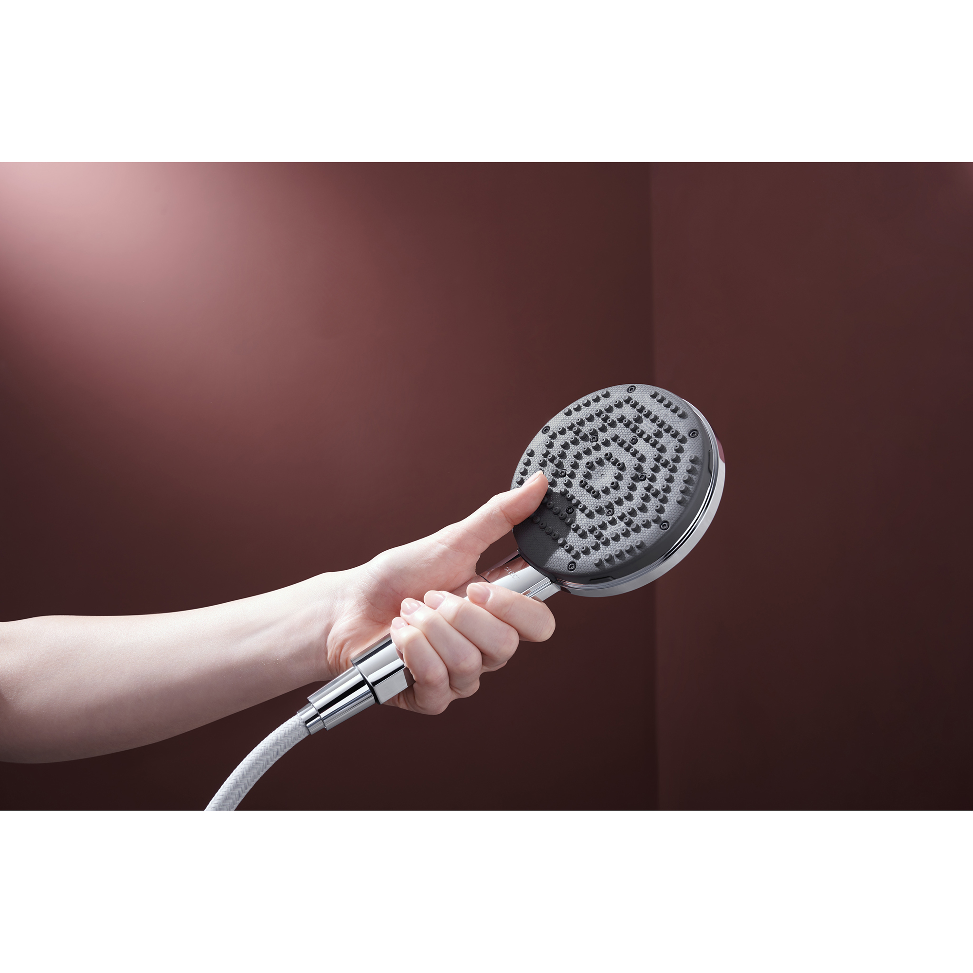 Takduschset Hansgrohe Raindance Alive S Puro Showerpipe 300 1jet EcoSmart med Ecostat Element 160 cc