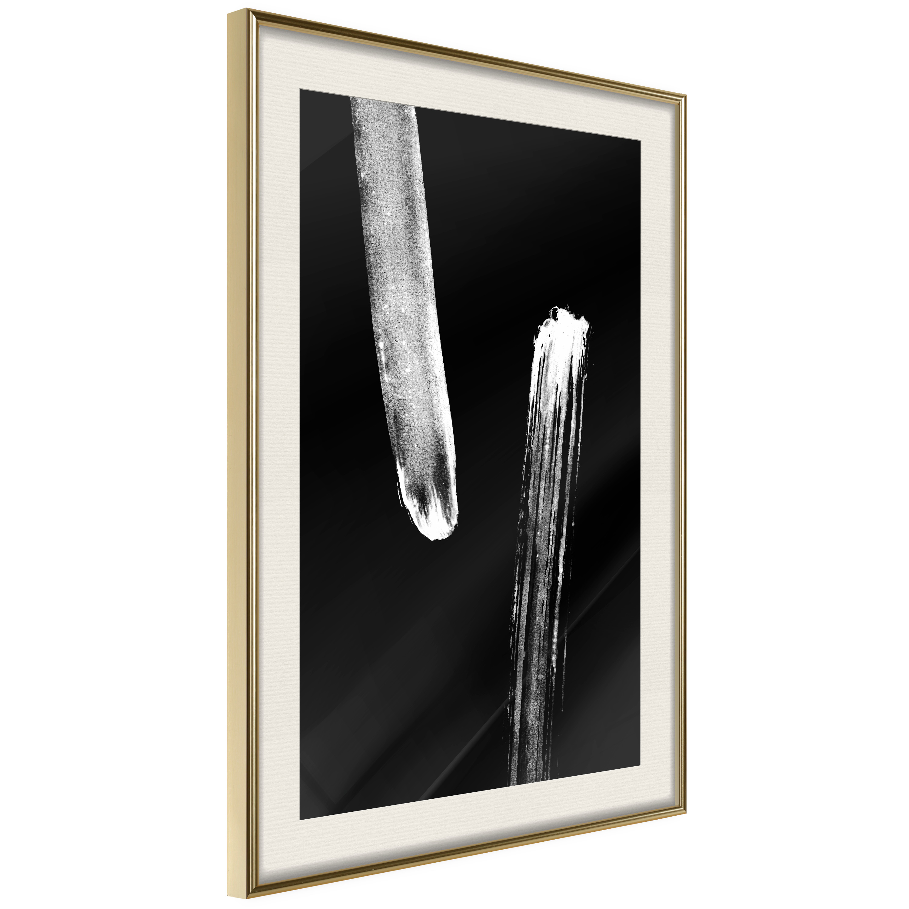 Affisch - Evening Walk [Poster] 20x30 Guld ram med passepartout, 20x30 cm