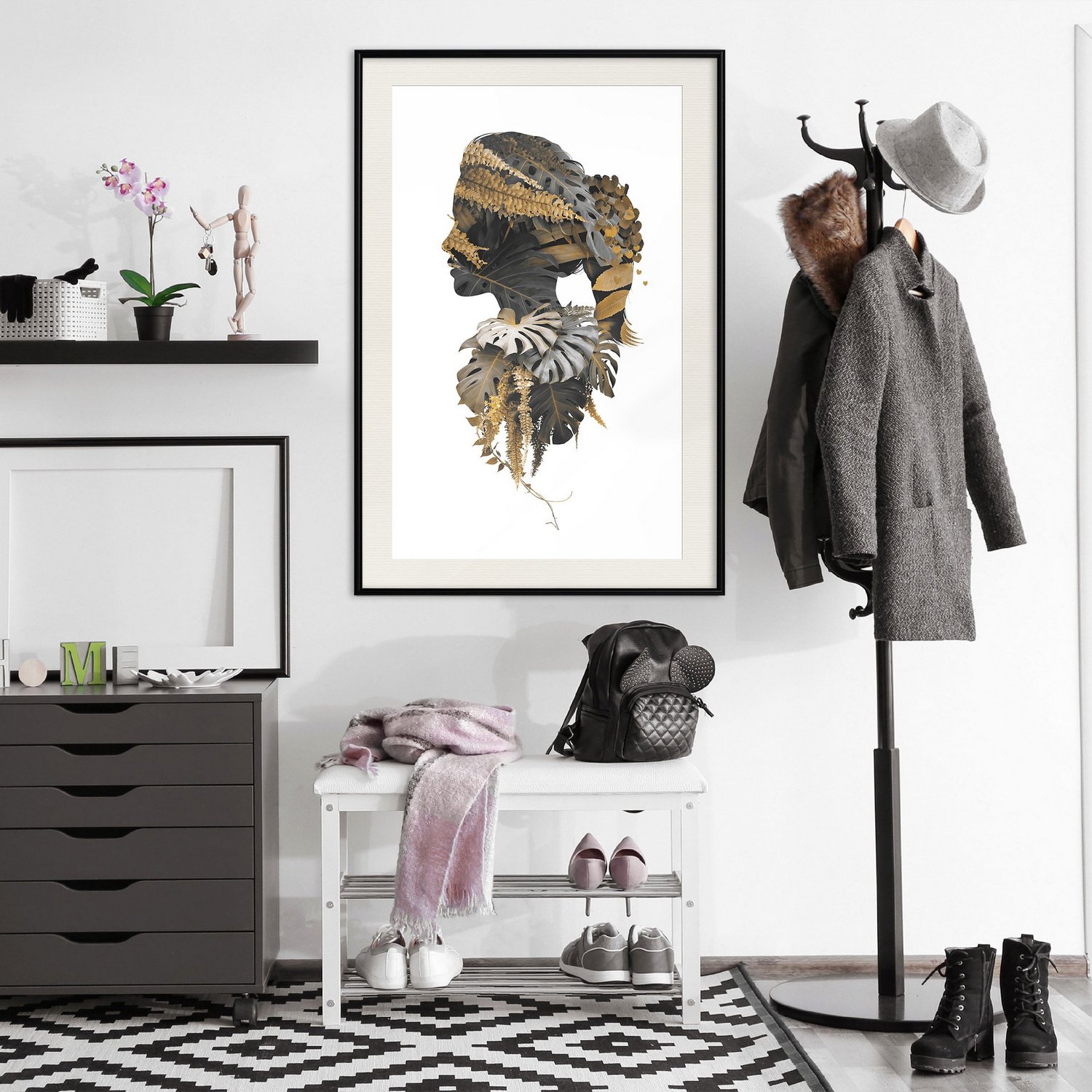 Poster Artgeist Affisch Jungle Man