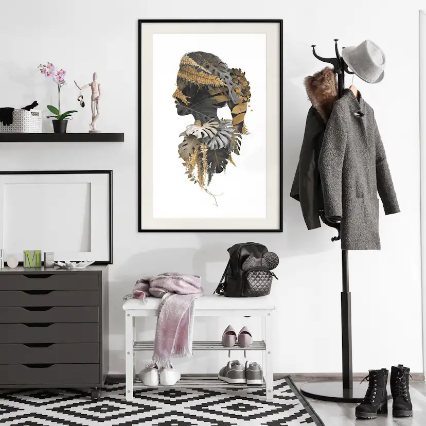 Poster Artgeist Affisch Jungle Man