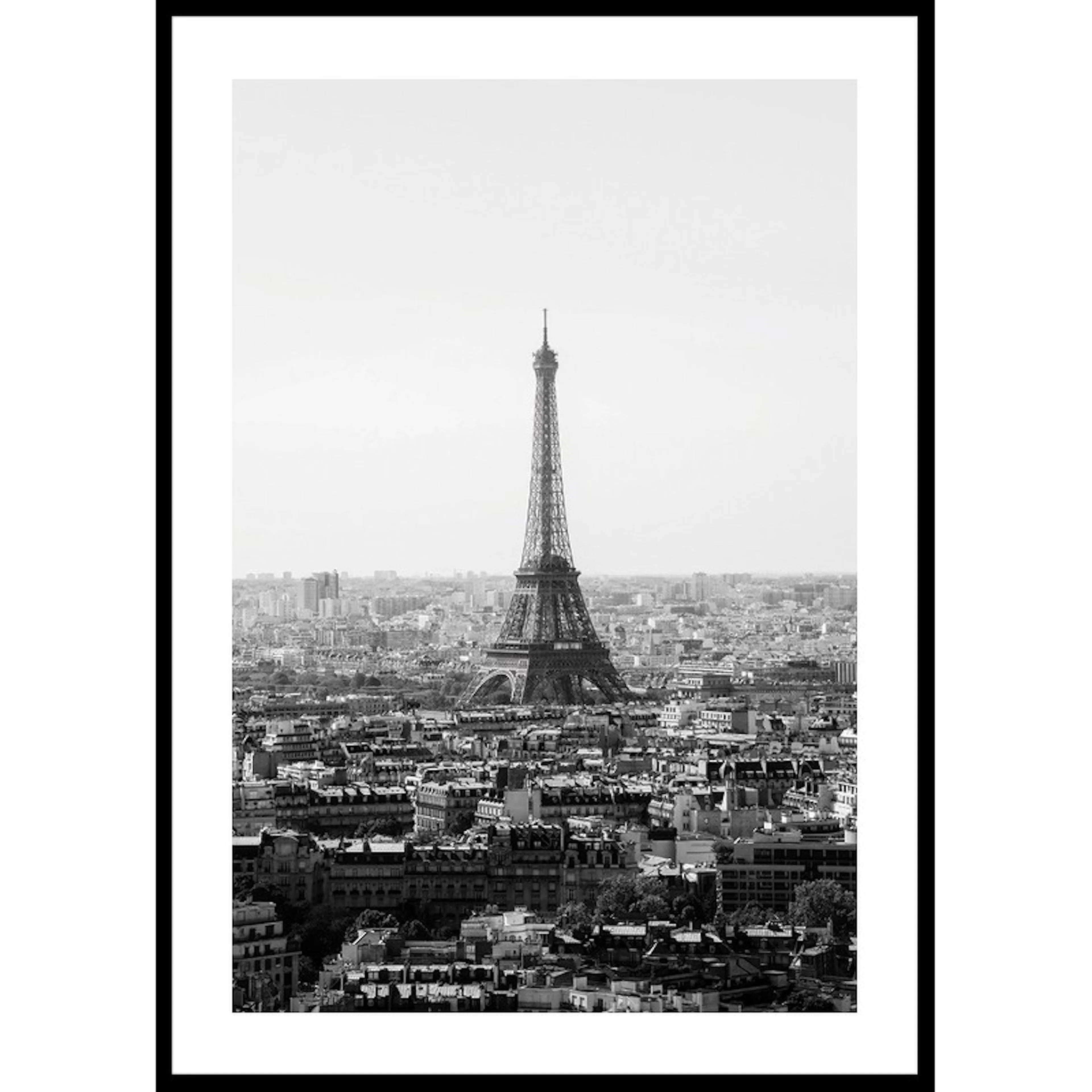 La Torre Eiffel De Paris B&W 50x70 50x70 cm