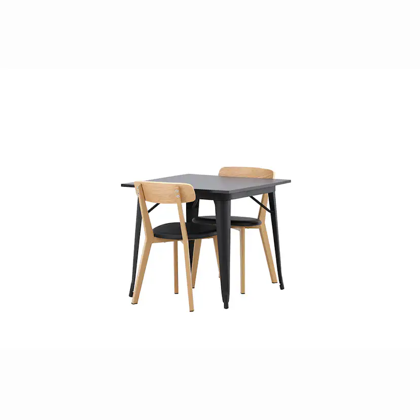 Matgrupp Venture Home Tempe med 2 Sanjos Stolar