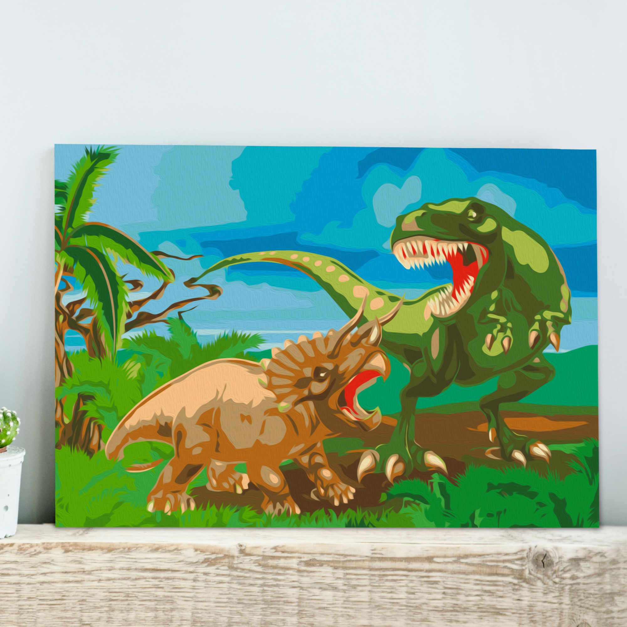 Gör-det-själv Målningar Arkiio Fight for Territory