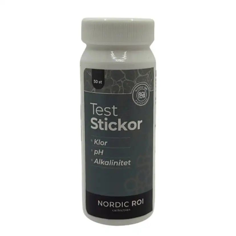 Teststickor Swebad Nordic Roi Klor pH Alkalinitet