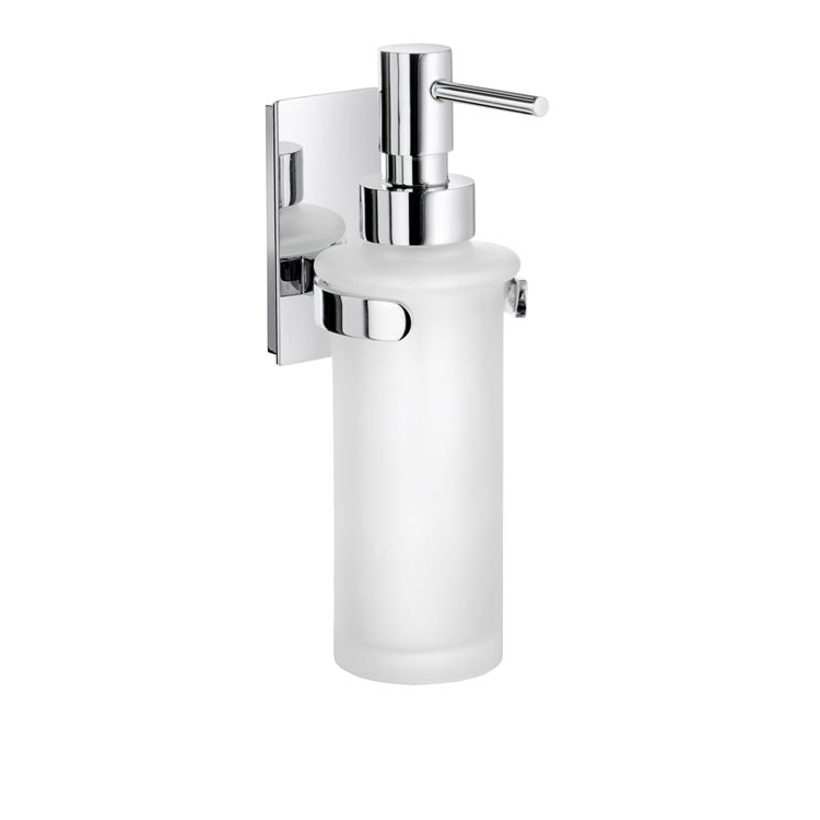 Tvåldispenser Smedbo Pool ZK369 Krom/Frostat Glas