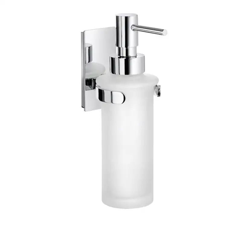 Tvåldispenser Smedbo Pool ZK369 Krom/Frostat Glas