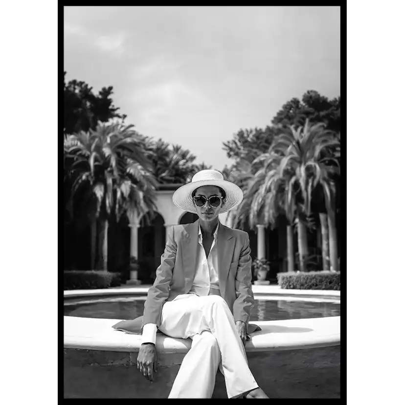 Poster Gallerix Saturday By The Swimmingpool