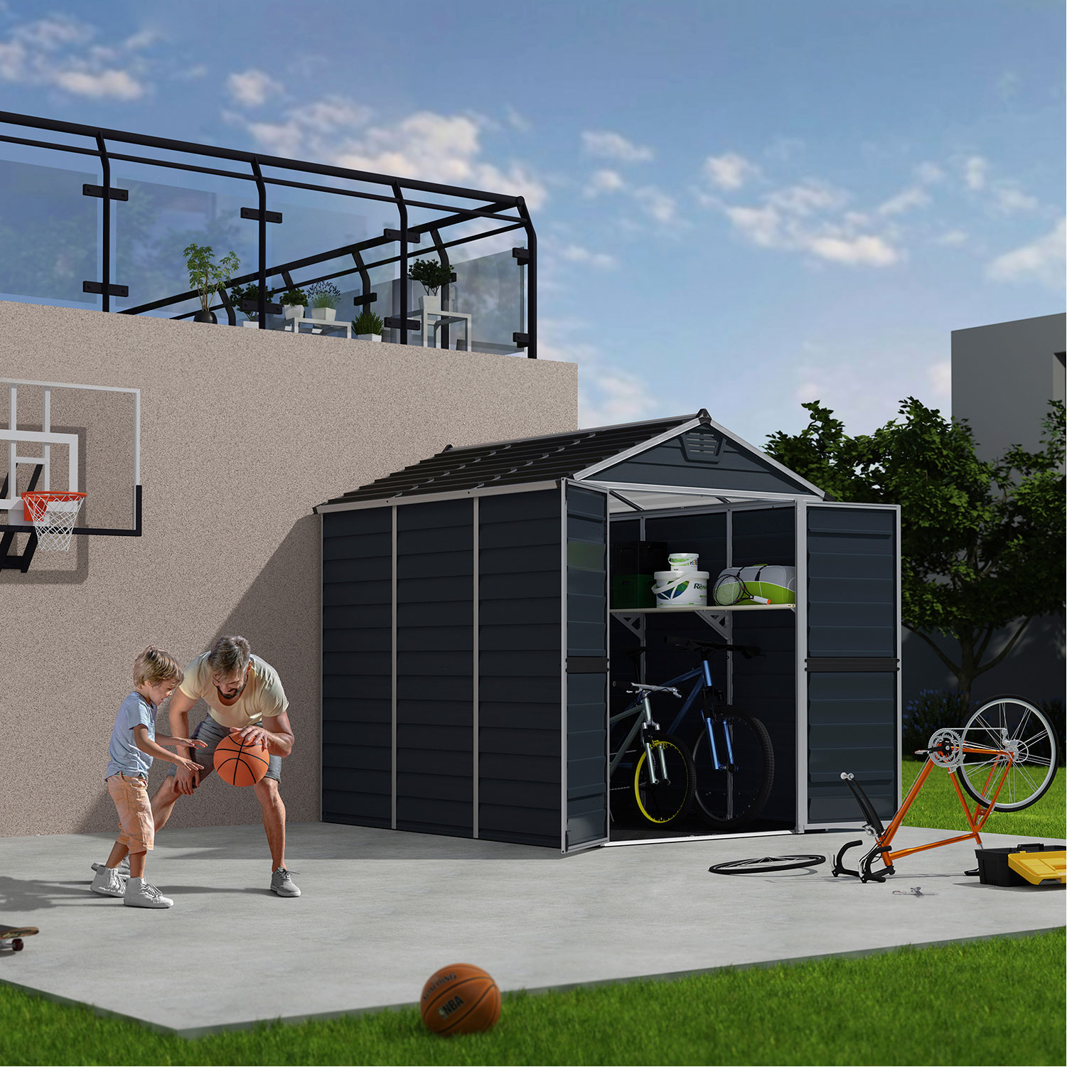 Skjul Canopia by Palram Skylight 4,2 m²