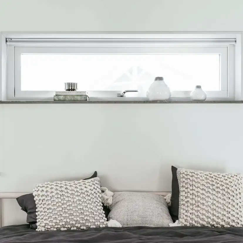Överkantshängt Fönster Elitfönster 3-Glas Original Aluminium