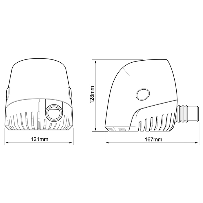 Elektrisk Länspump Whale Orca 1300 12 V