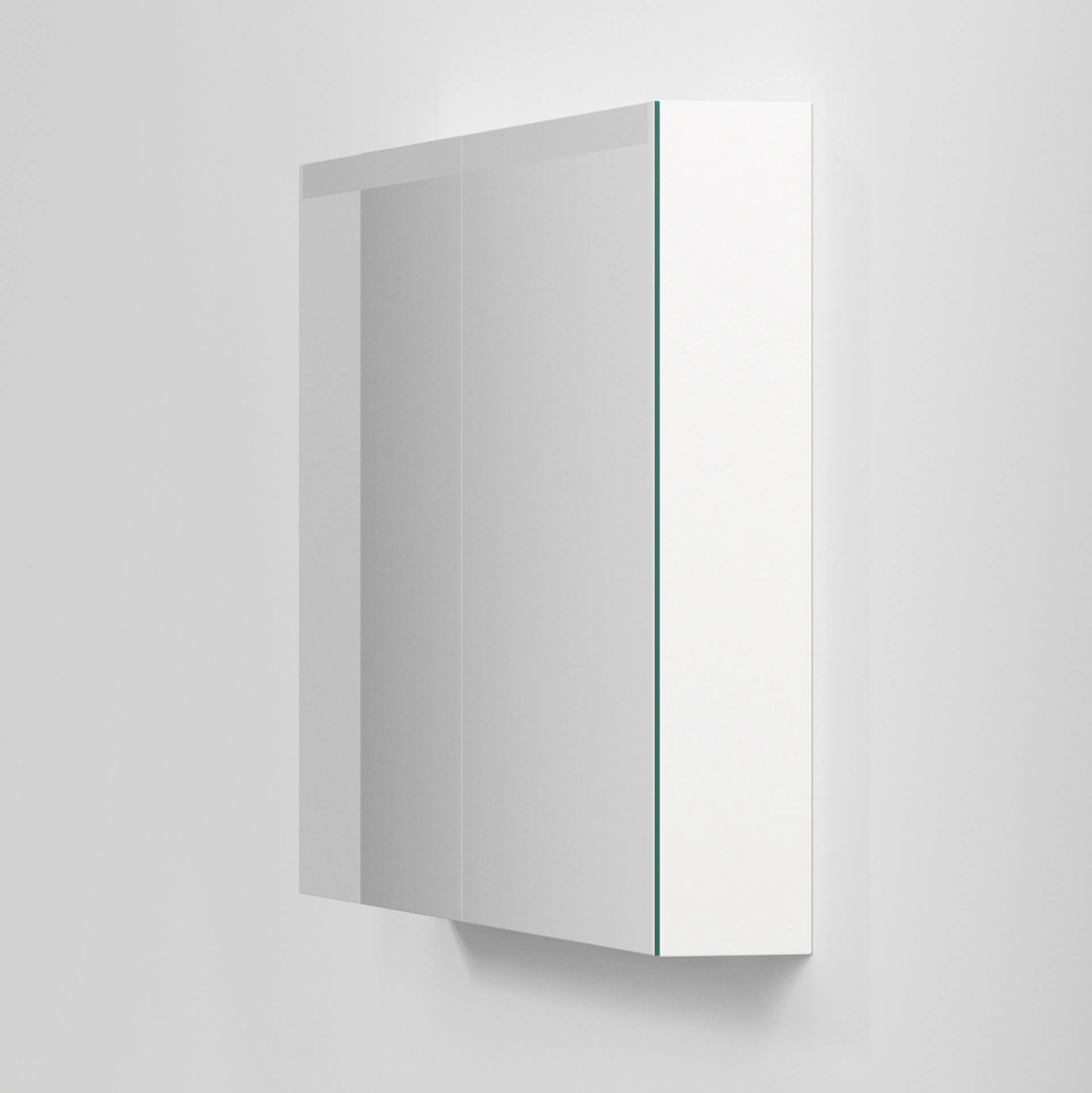 Spegelskåp Stage Plus 120 Pure White, 2 Lu Bredd: 1200 mm, Pure White, Dubbla Luckor