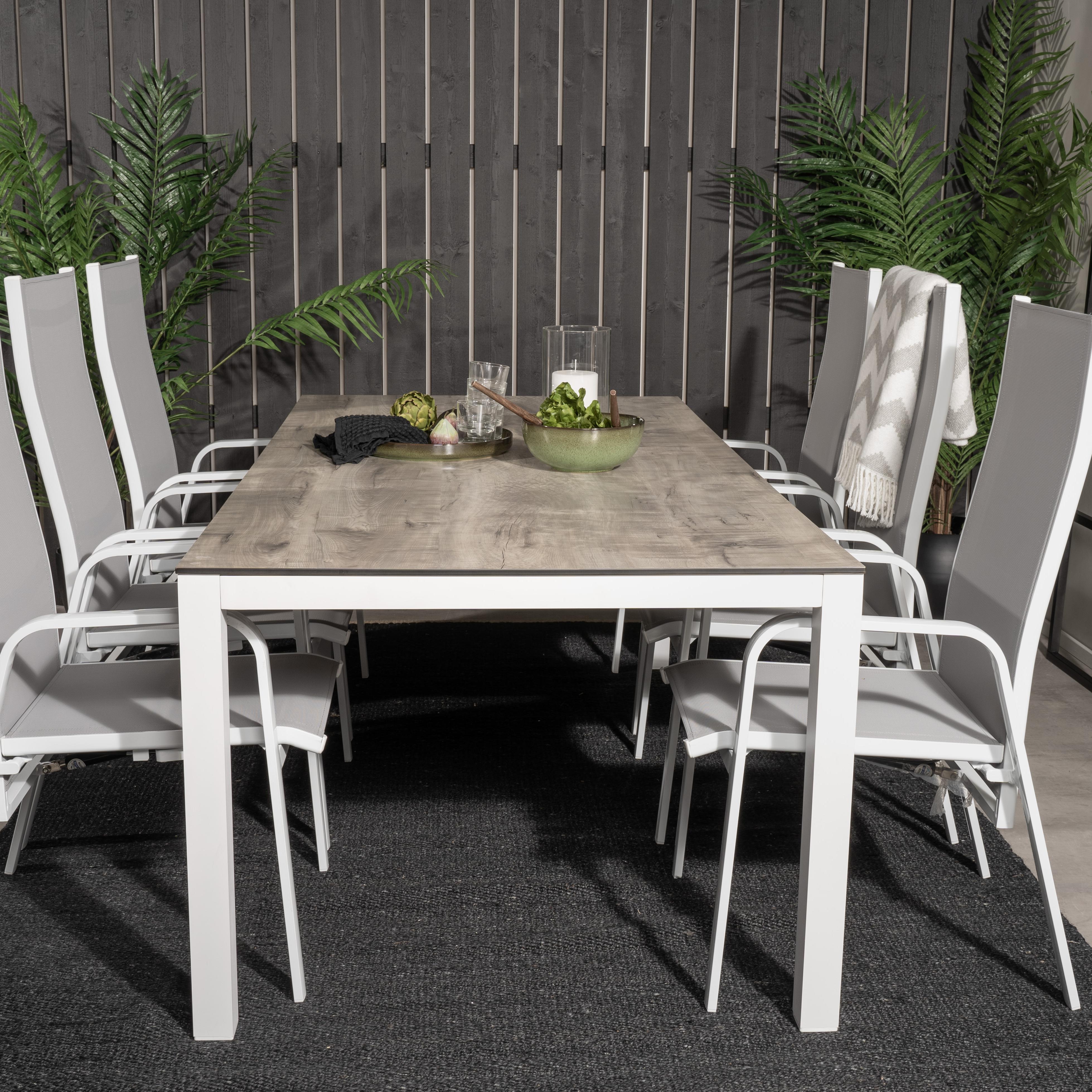 Matgrupp Venture Home Lea 205 med 6 Copacabana Stolar
