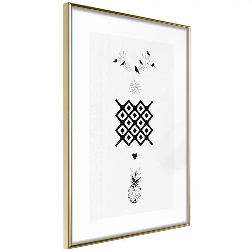 Poster Artgeist Affisch Happiness