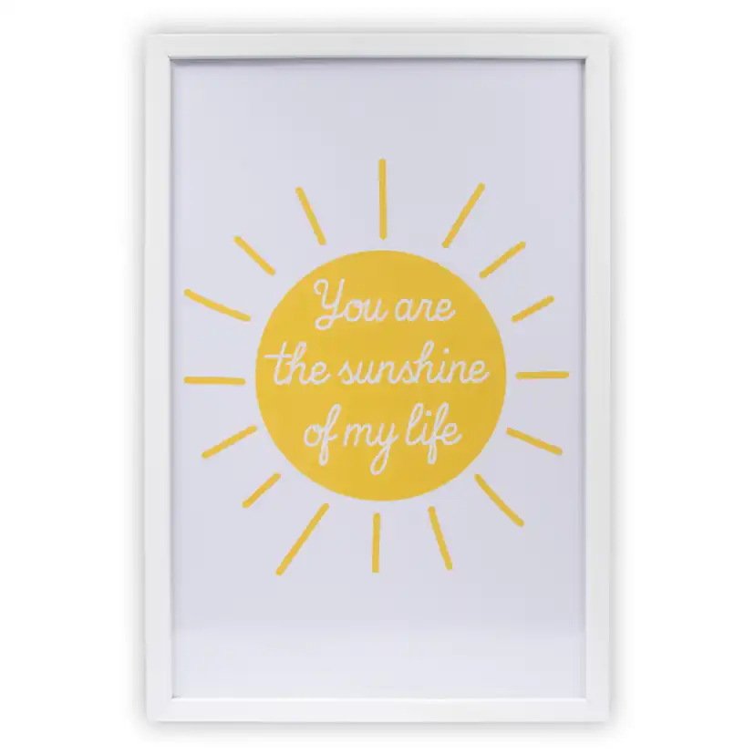 Tavla Art for the Home Sunshine