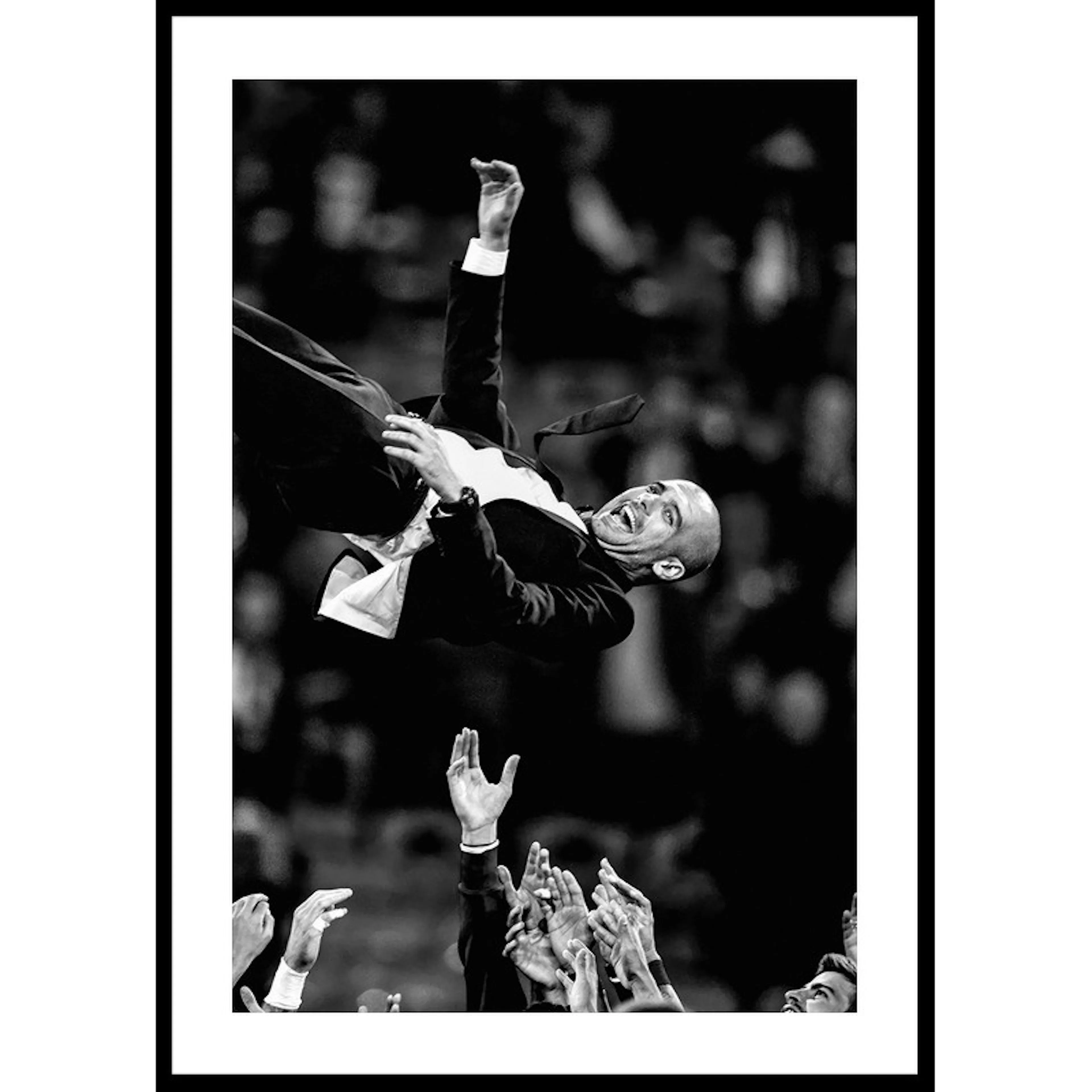 Pep Guardiola Barcelona 2011 50x70 50x70 cm