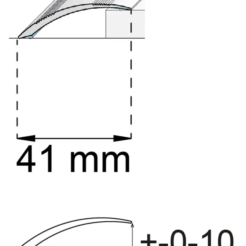 Nivålist Habo SA78 Ek 40 mm
