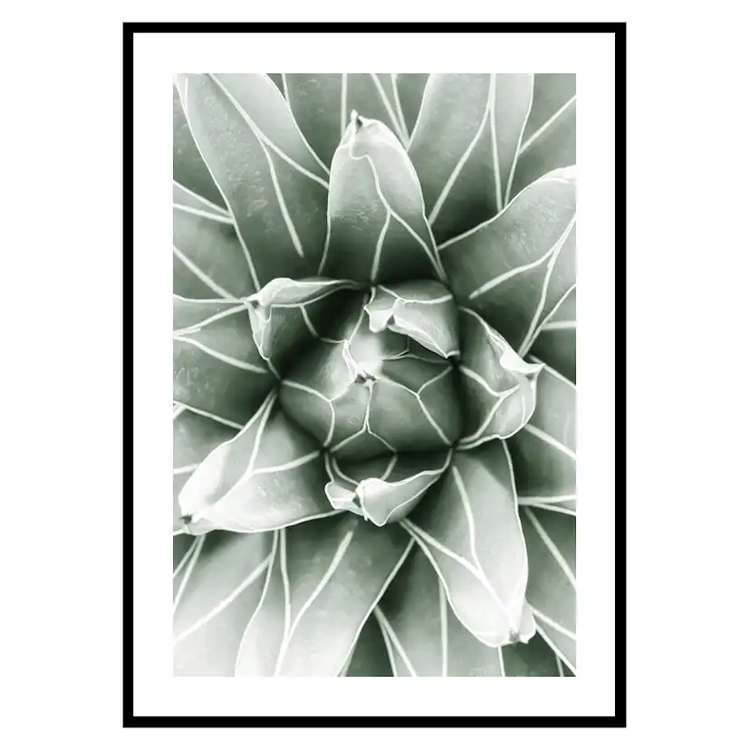 Poster Gallerix Bright Green Botanical No1