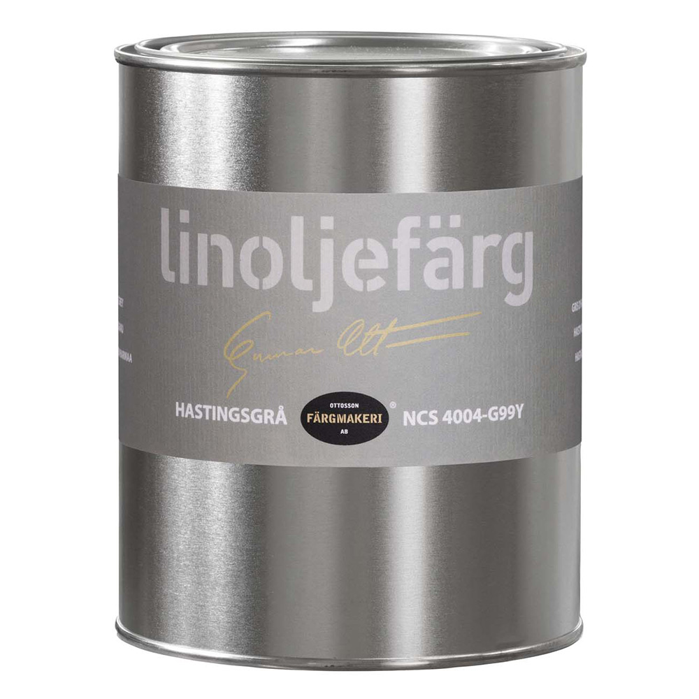 Linoljefärg Ottosson Hastingsgrå