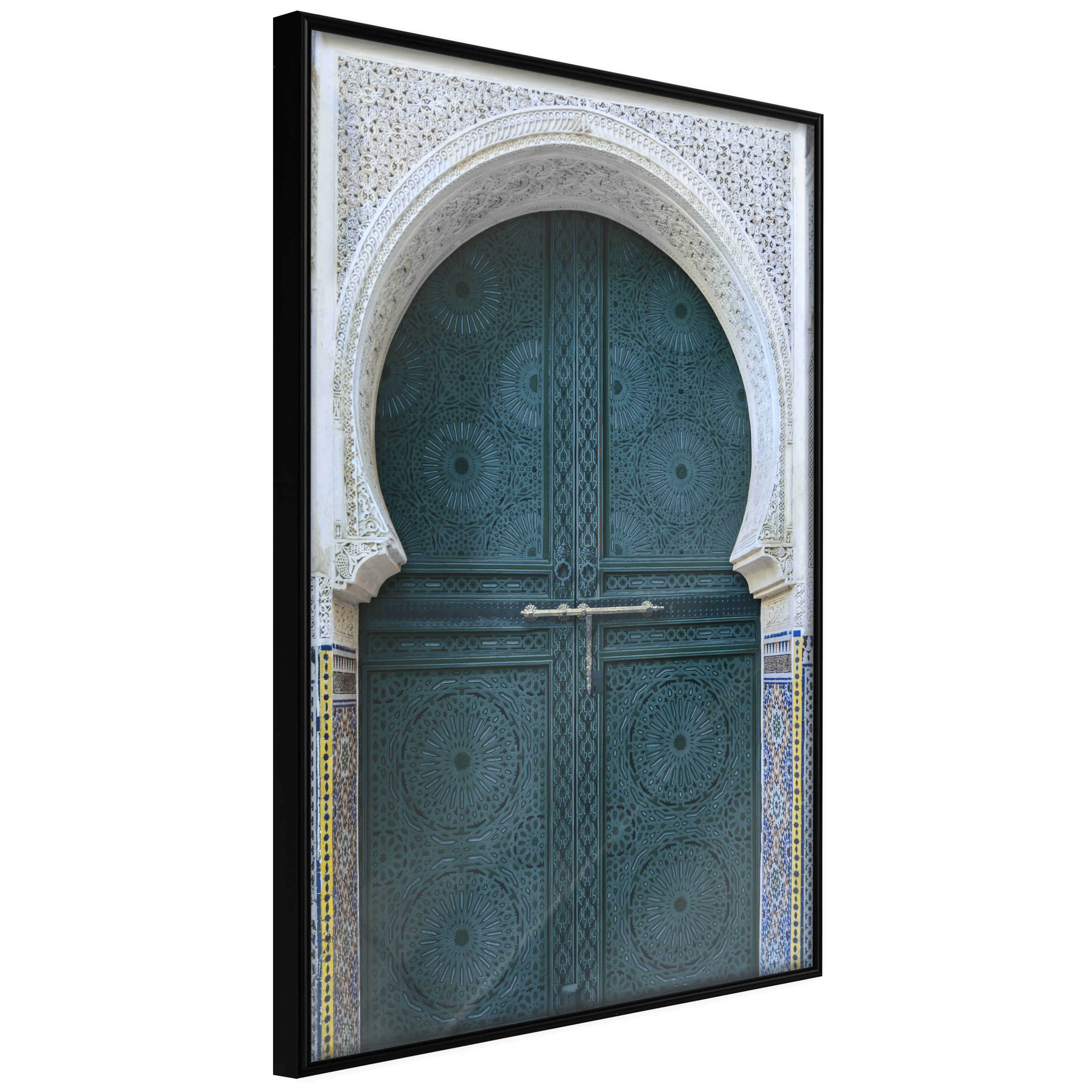 Affisch - Ethnic Door [Poster] 40x60 Svart ram, 40x60 cm
