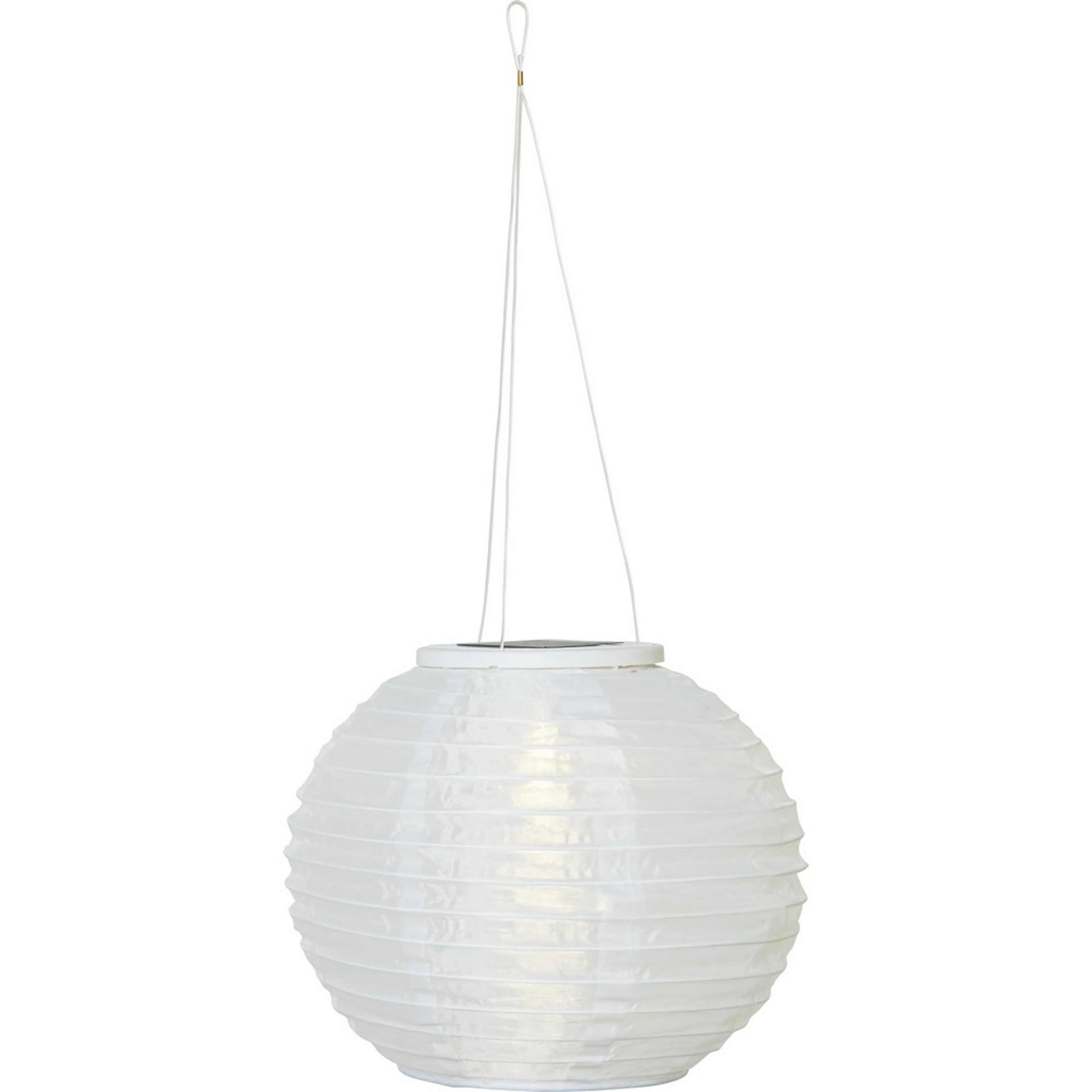 Solcellsdekoration Star Trading Festival 25  cm Vit