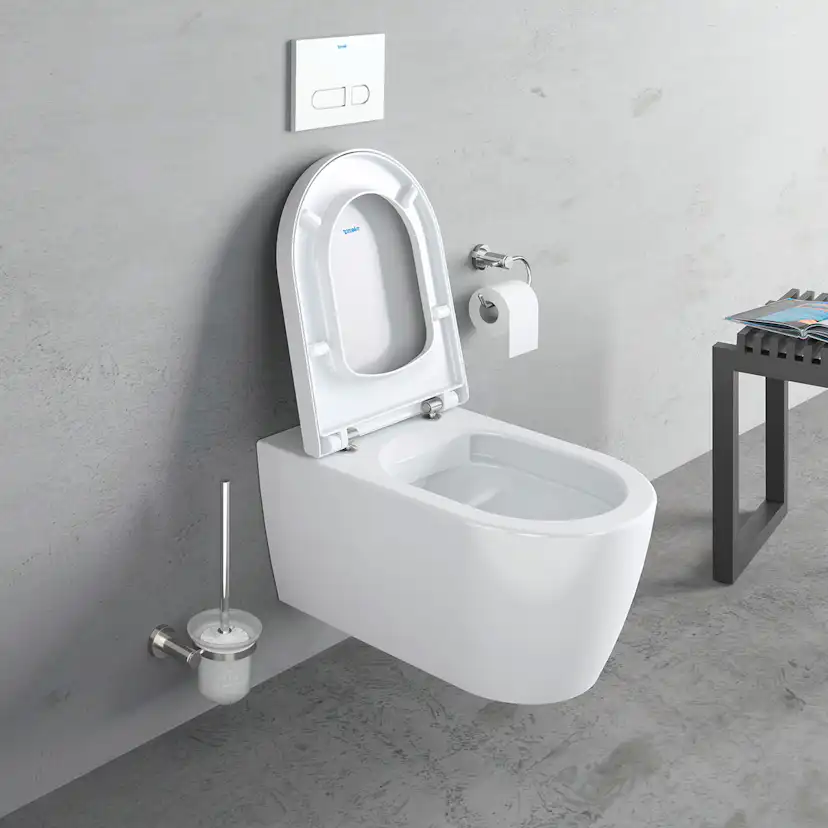Vägghängd Toalettstol Duravit ME by Starck 252909 utan Toalettsits