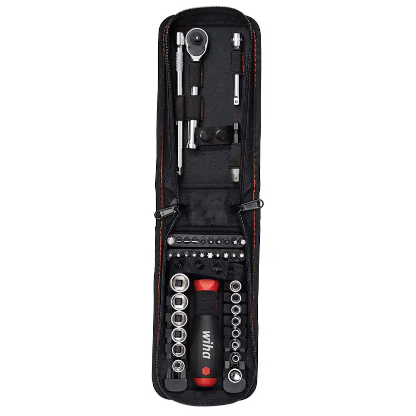 Hyls/Bitsats Wiha 1/4 tum 40-Delar