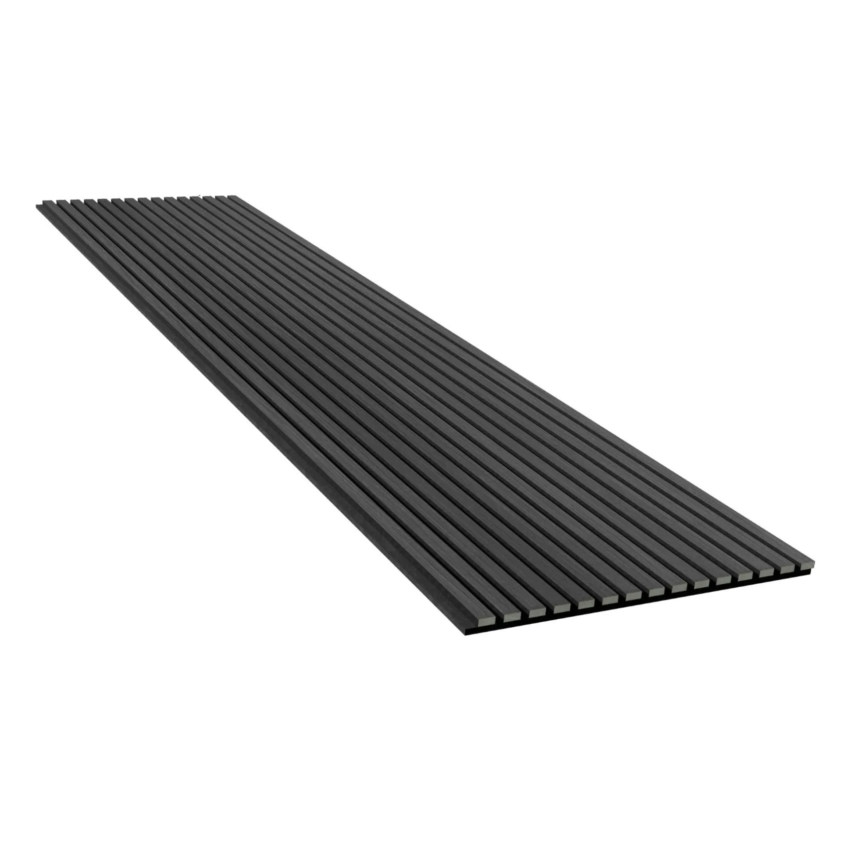 Akustikpanel Evella VN27 svart 2400 x 600 mm