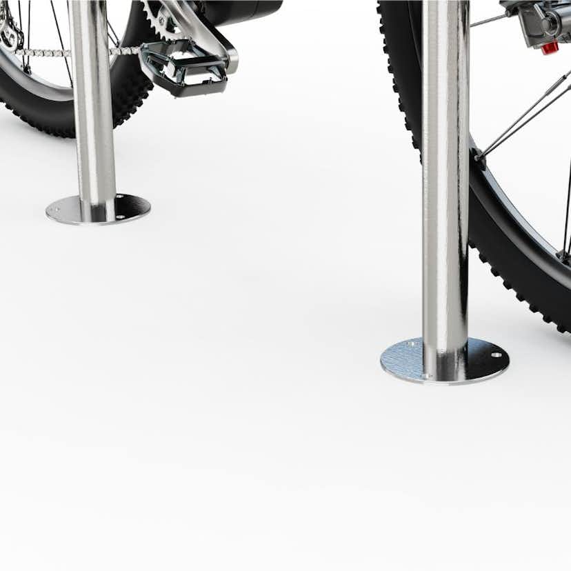 Cykelställ R&R Solutions Economy R30 För 2 Cyklar Gjuten i Betong