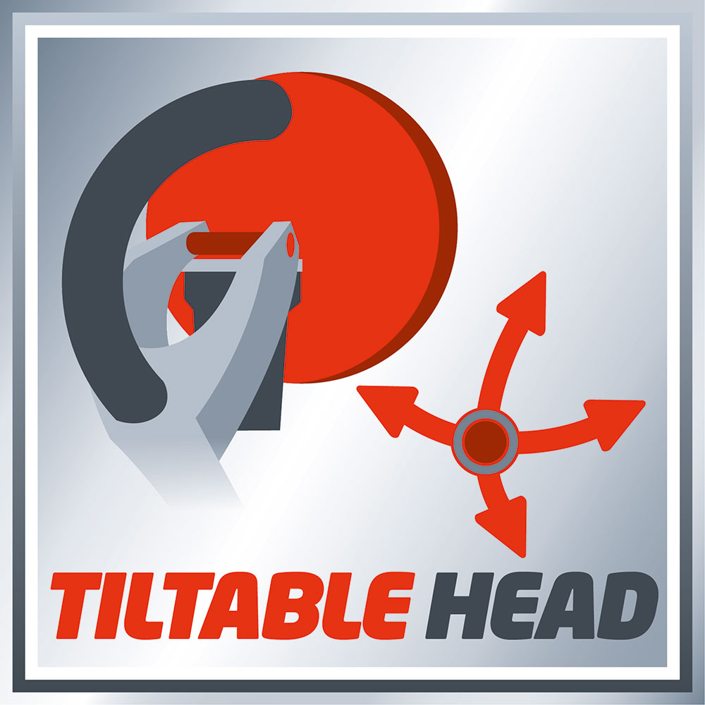 Polermaskin Einhell TC-DW 225 Slipgiraff 600 W För Gips Sladdlös