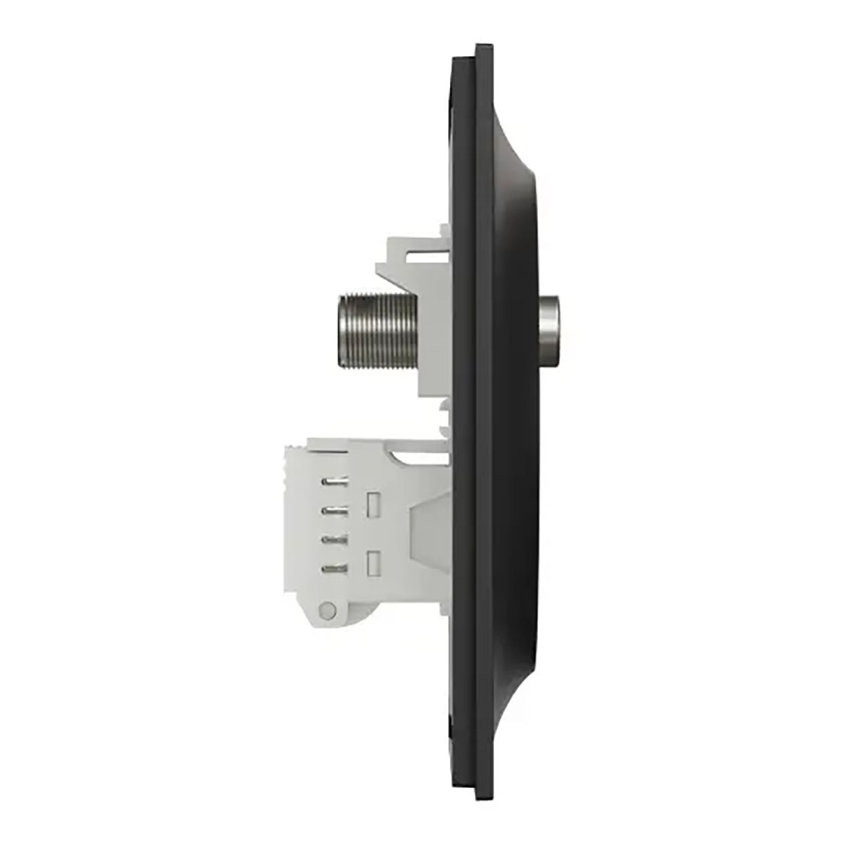 MODUTTAG 2X8 K6 UTP 1XF/IEC SV Svart