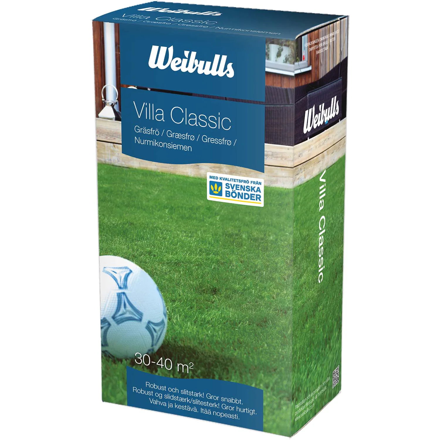 Weibulls Villa Classic Gräsfrö 1 kg 1 kg