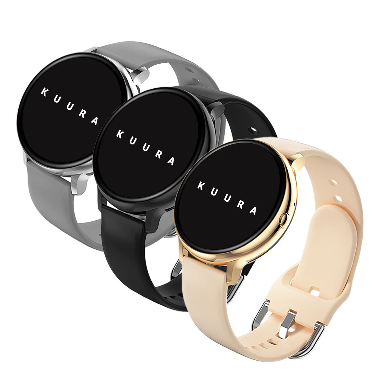 Kuura smartwatch Function F7 v2, silver Silver
