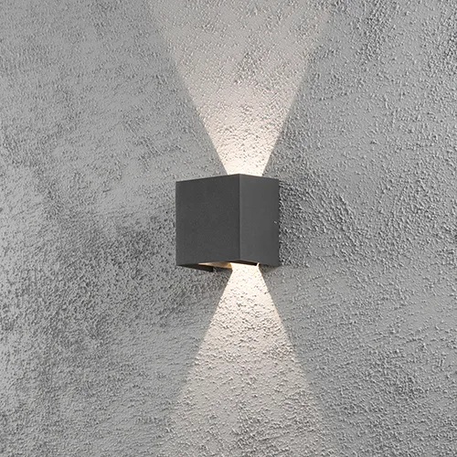 Vägglykta Gnosjö Konstsmide Cremona High Power 2x3W LED