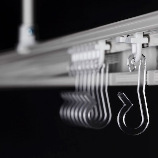 Draperikrokar Leijma Stabil Grå