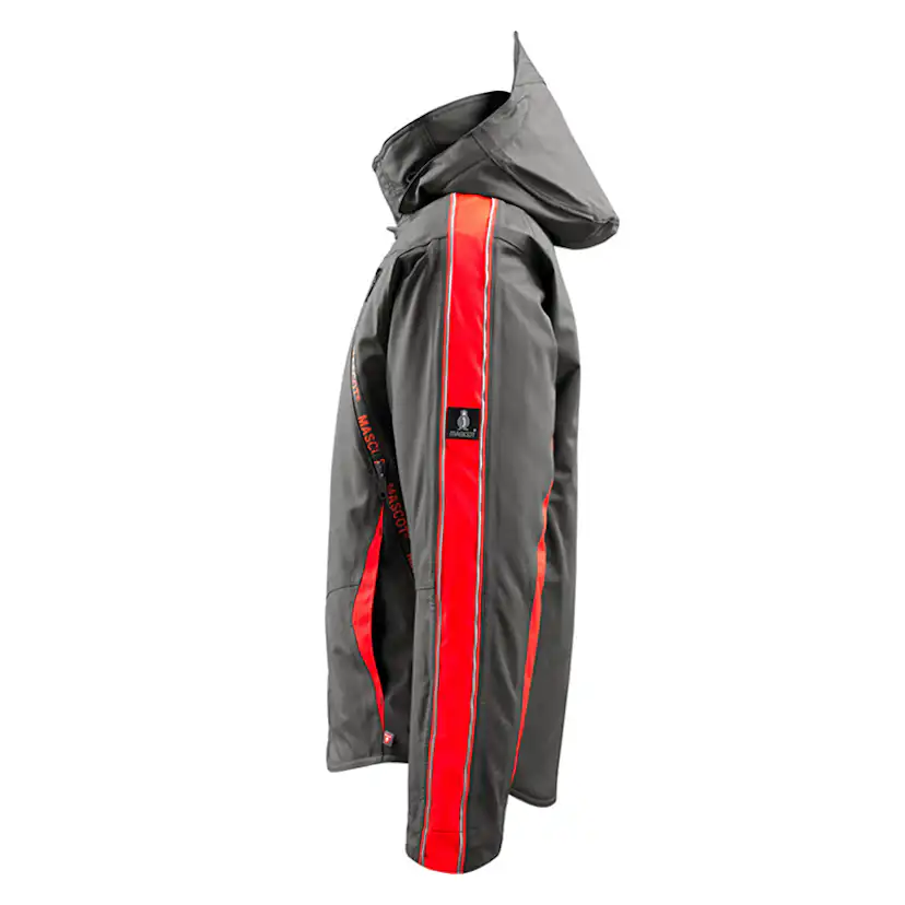 Mascot HARDWEAR Vinterjacka 15035-222-18222 Storlek: XL, Färg: Mörk Antracit/hi-vis Röd