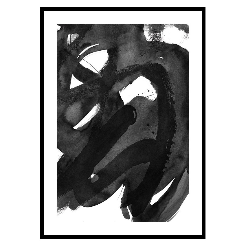 Poster Gallerix Brush Stroke