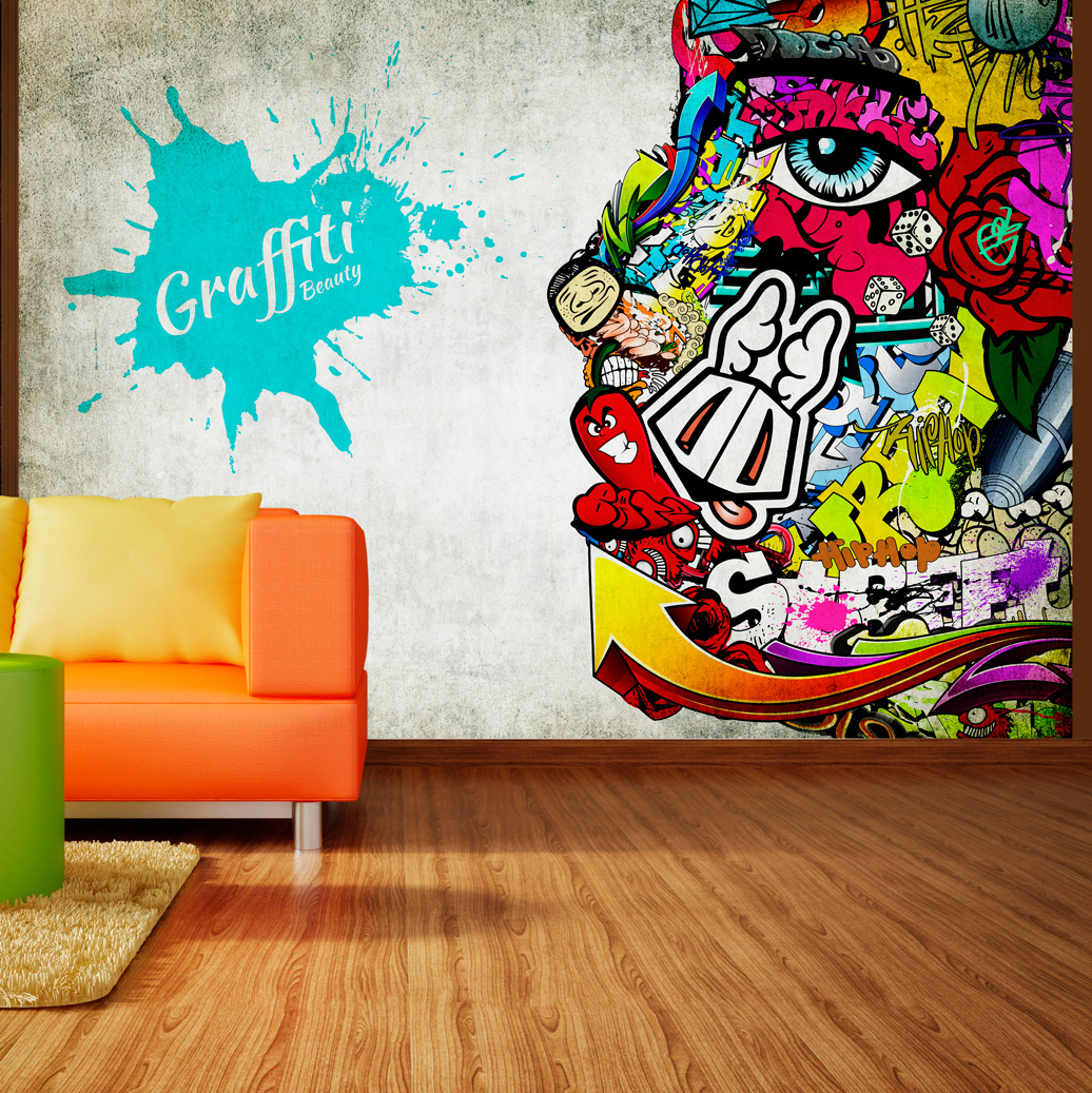 Fototapet Arkiio Graffiti Beauty