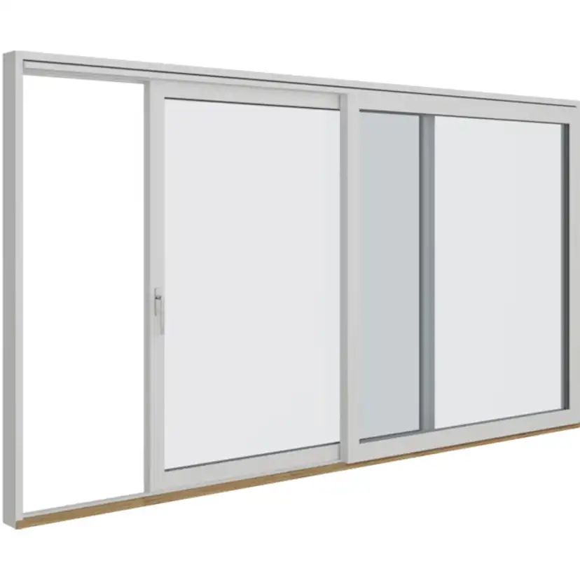 Skjutpartier Elitfönster Aluminium 2-delad
