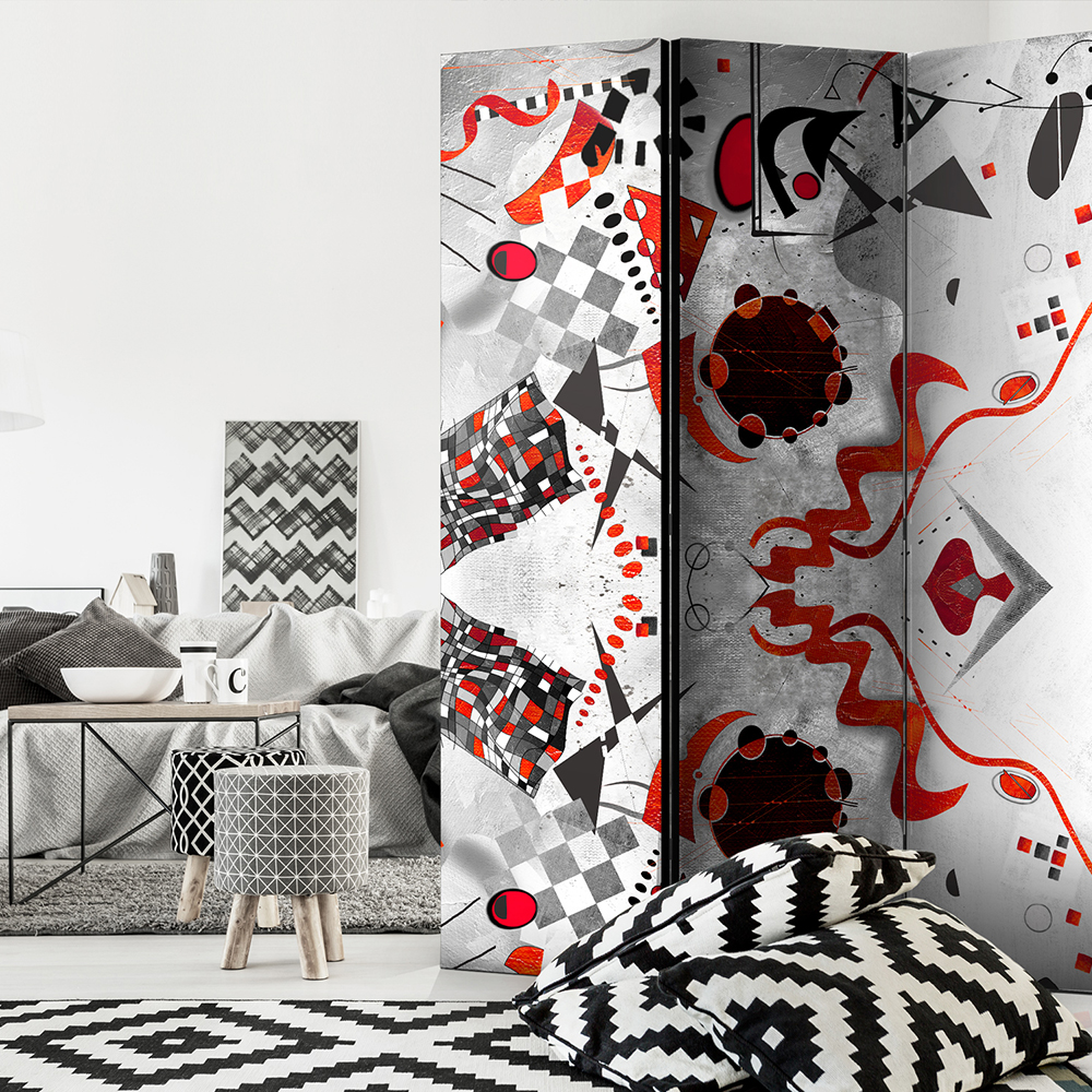 Rumsavdelare Skärmvägg Arkiio Geometric Cosmos 135x172 cm