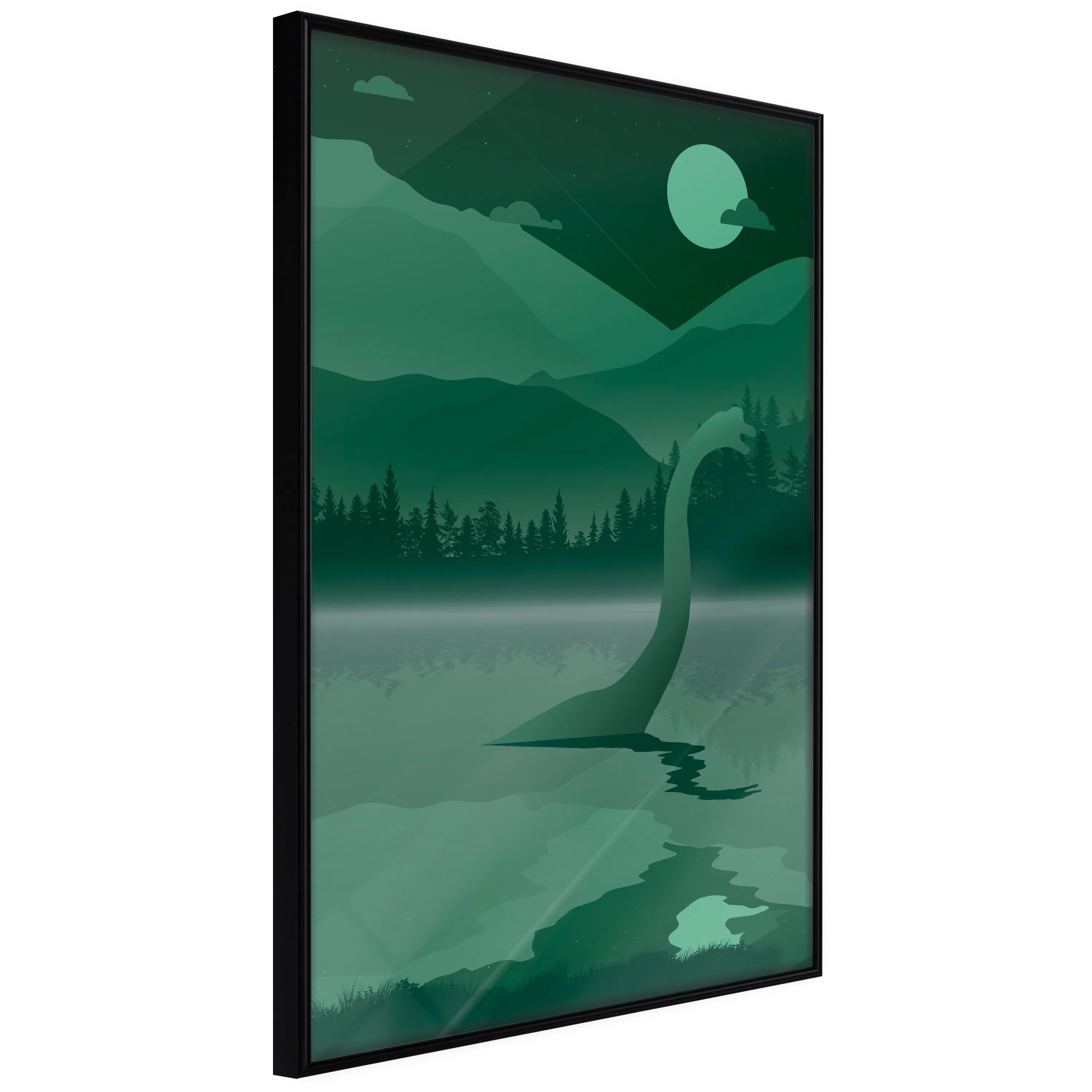 Poster Artgeist Affisch Loch Ness