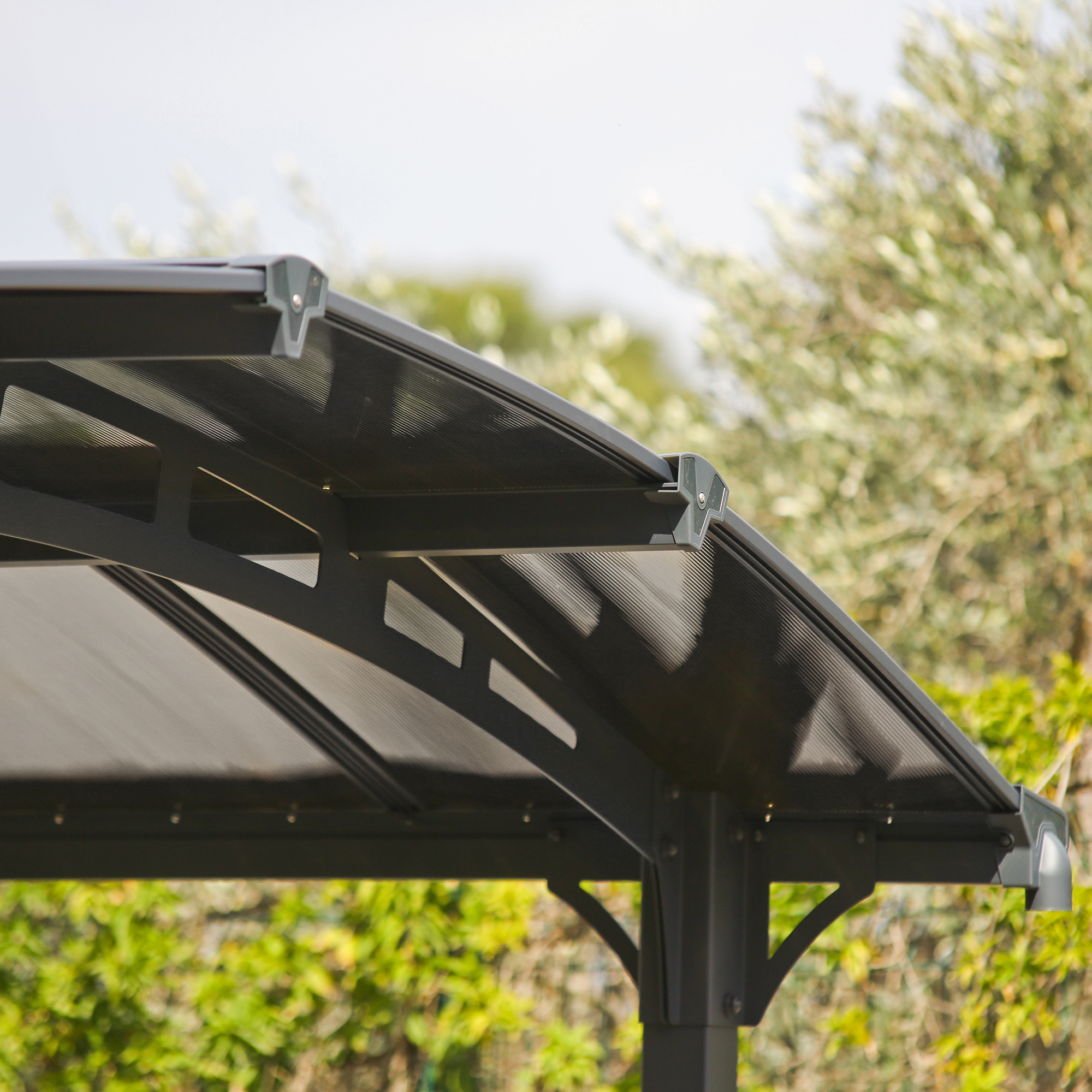 Carport Canopia by Palram Alpine I Metall För Husbil 3,6x6,5 m