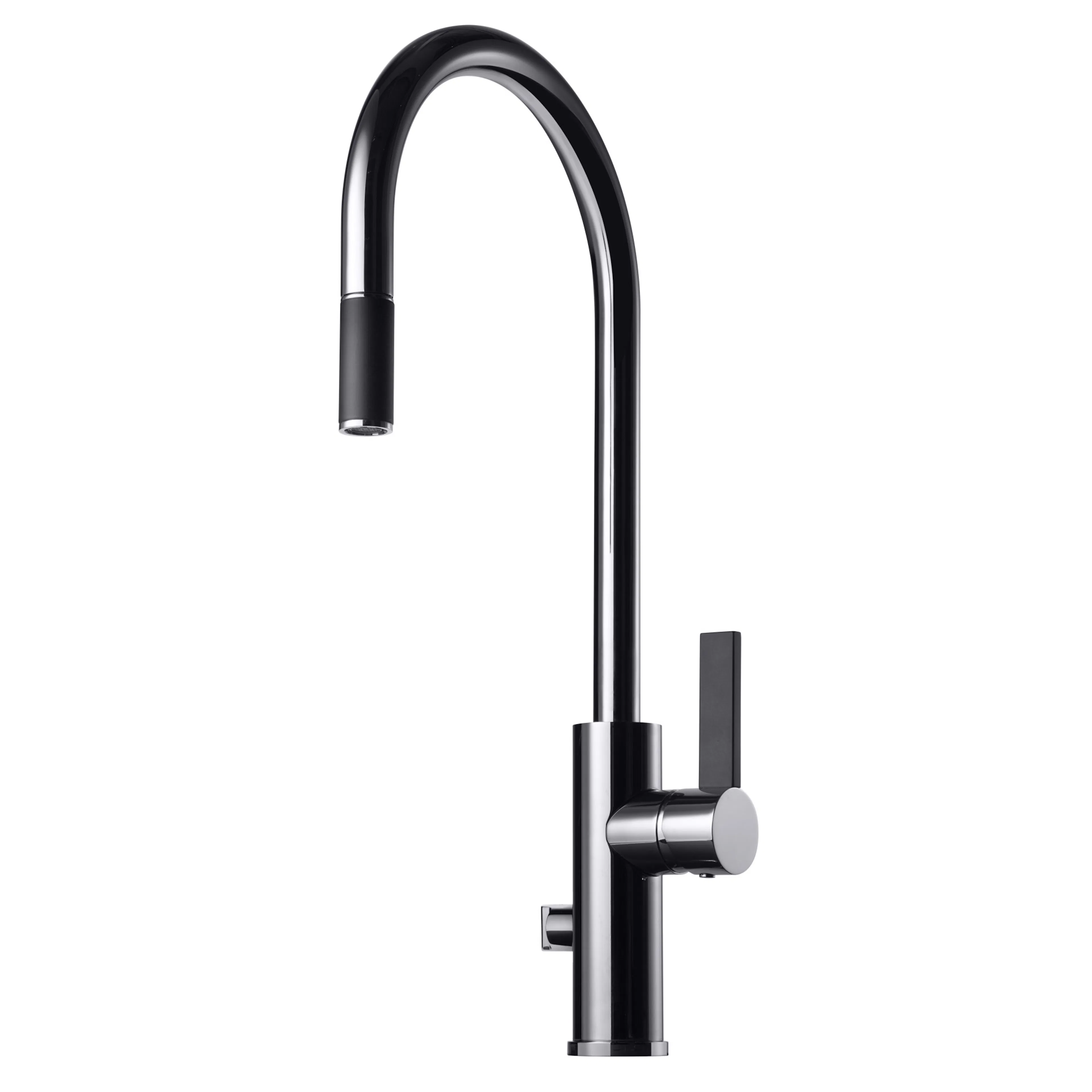 Tapwell Arman Köksblandare ARM 885 Svart (Krom) Black Chrome/Svart