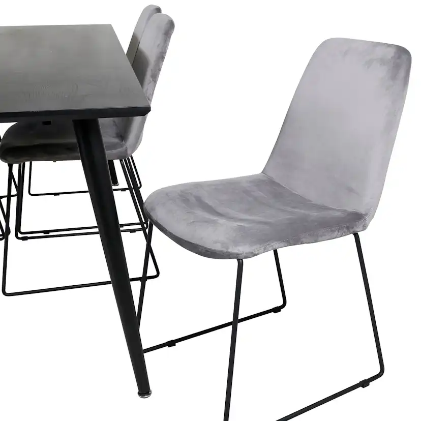 Matgrupp Venture Home Dipp med 6 Muce stolar