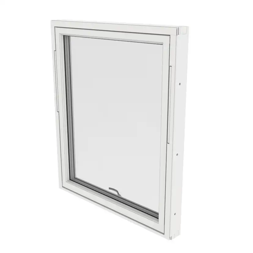Vridfönster Outline 3-Glas Aluminium