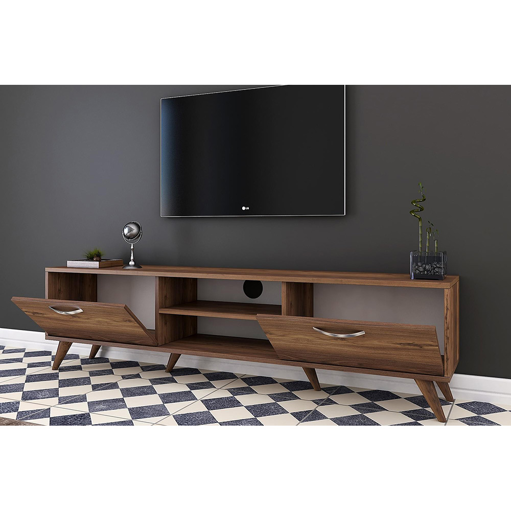 Virkesbo TV-Bänk 180 cm Brun