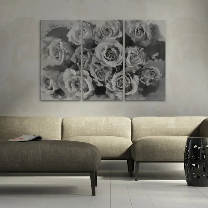Tavla Arkiio Tolv Roses Triptych