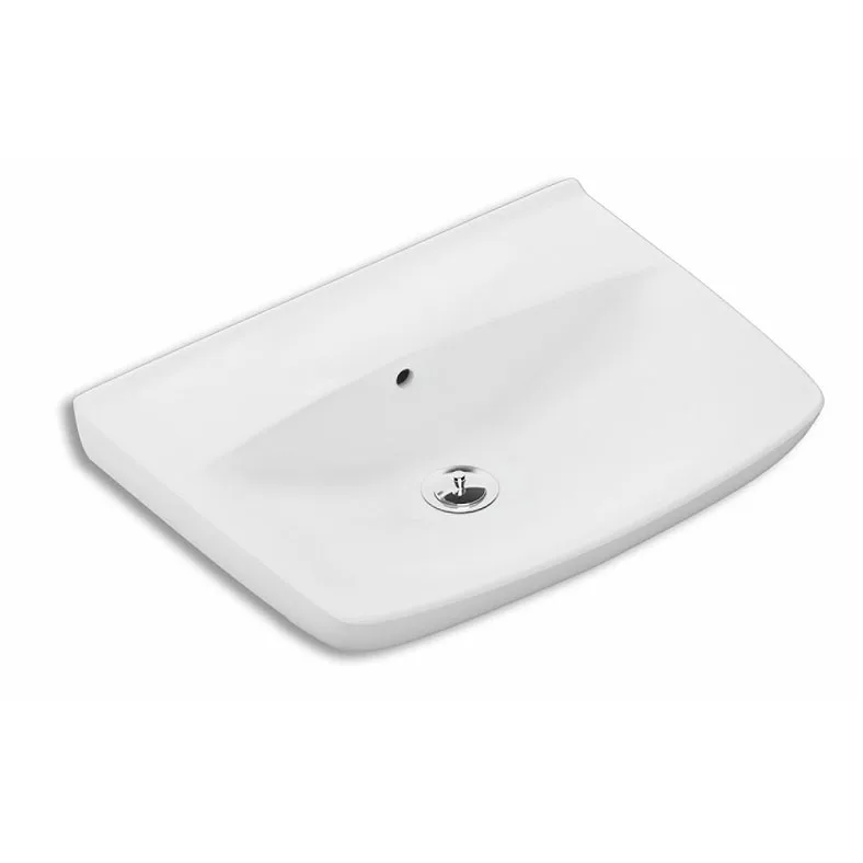 Ifö Spira Tvättställ Bult/Konsol 60 cm utan kranhål Utan Kranhål