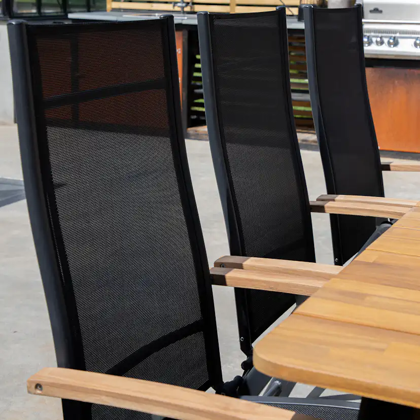 Panama Light 5-pos Chair Black / Black Svart