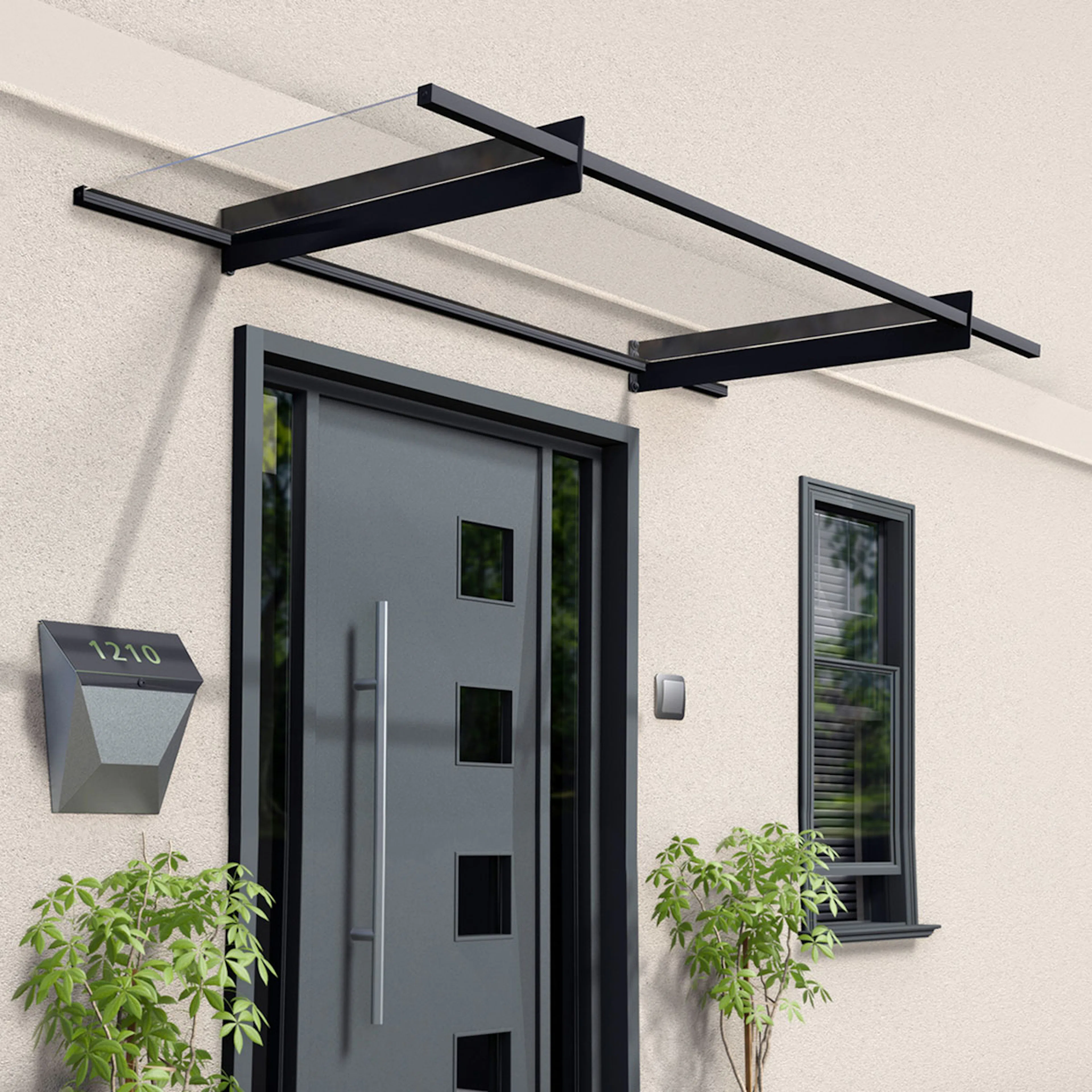 Palram - Canopia NANCY 2050 entrétak Transparent, Bredd: 205 cm